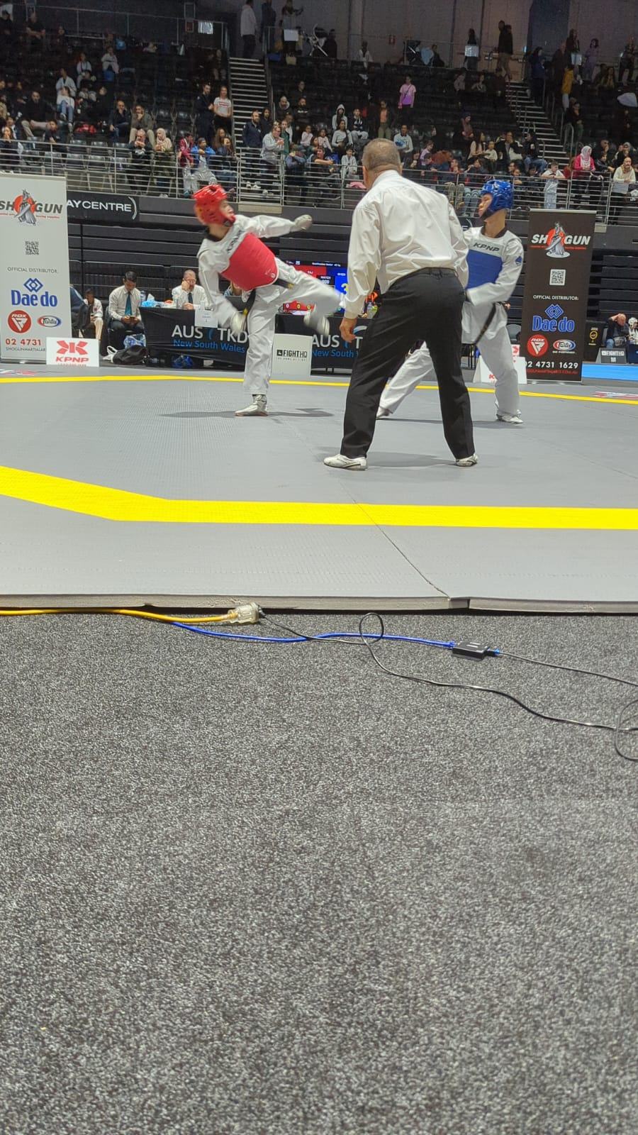 TDog Taekwondo competition G130