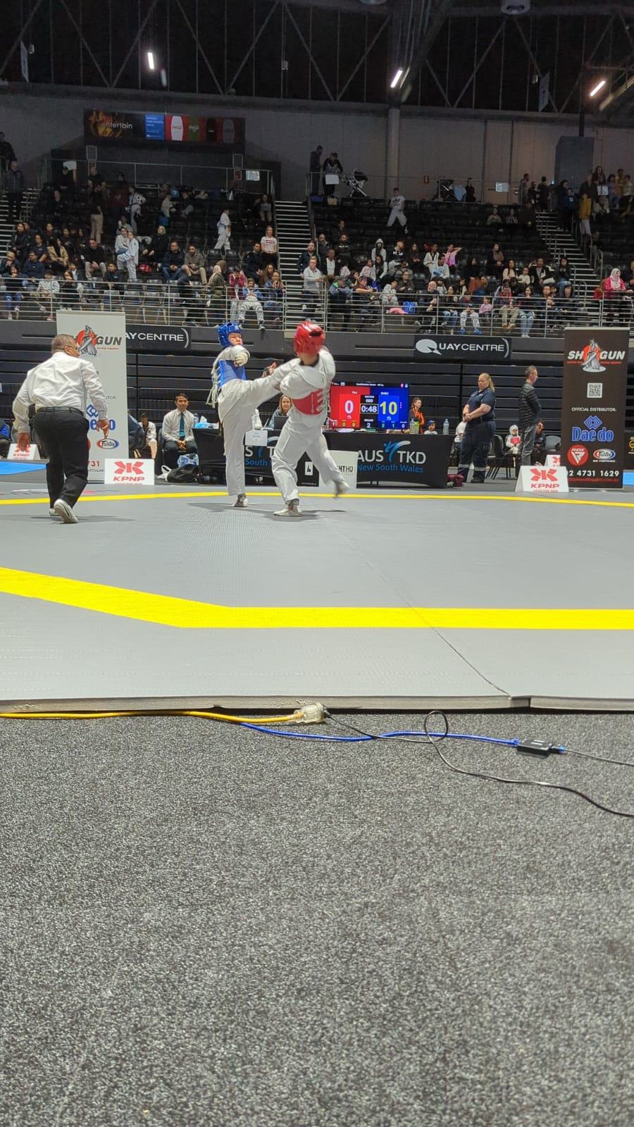 TDog Taekwondo competition G150