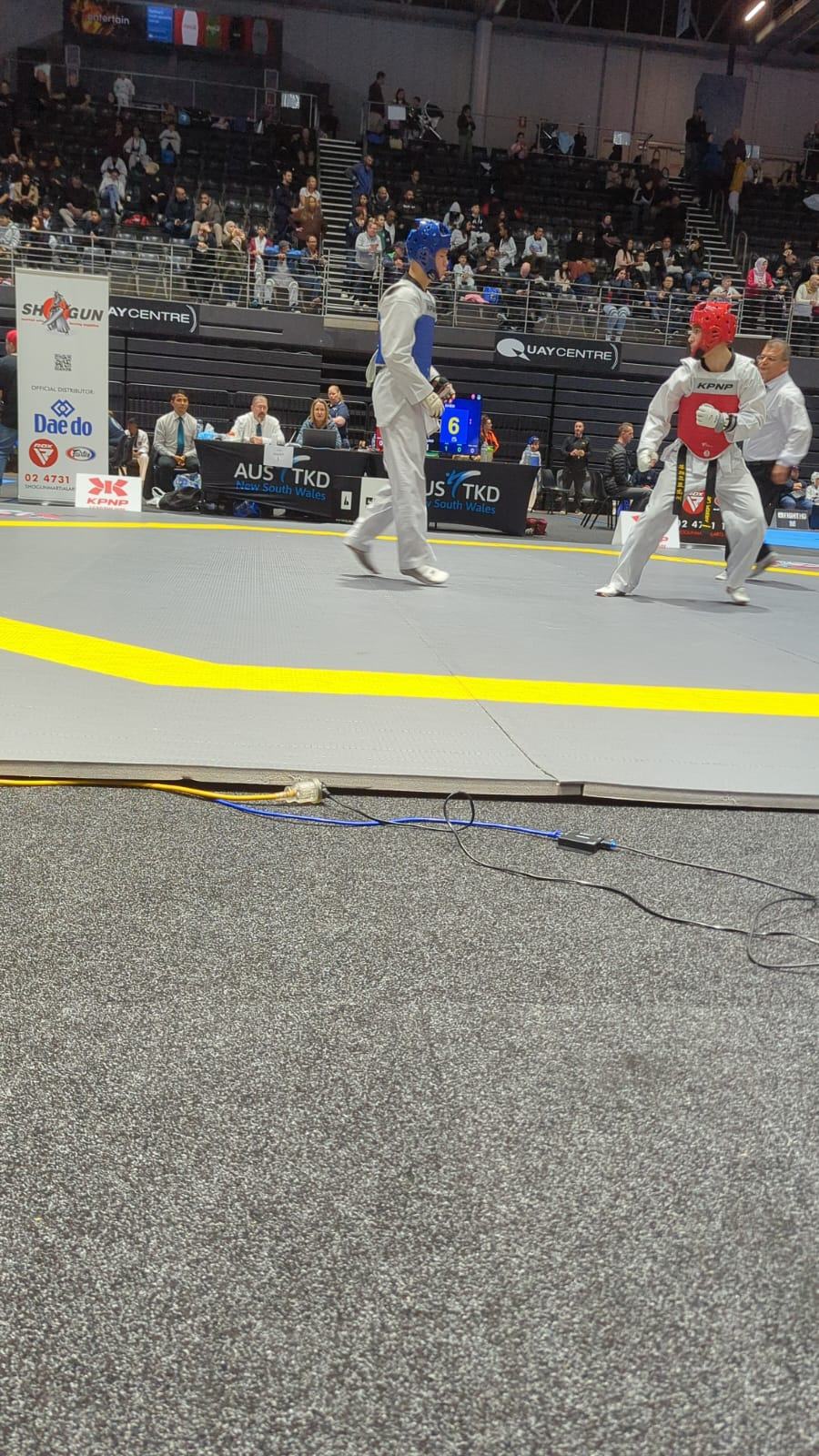 TDog Taekwondo competition G70
