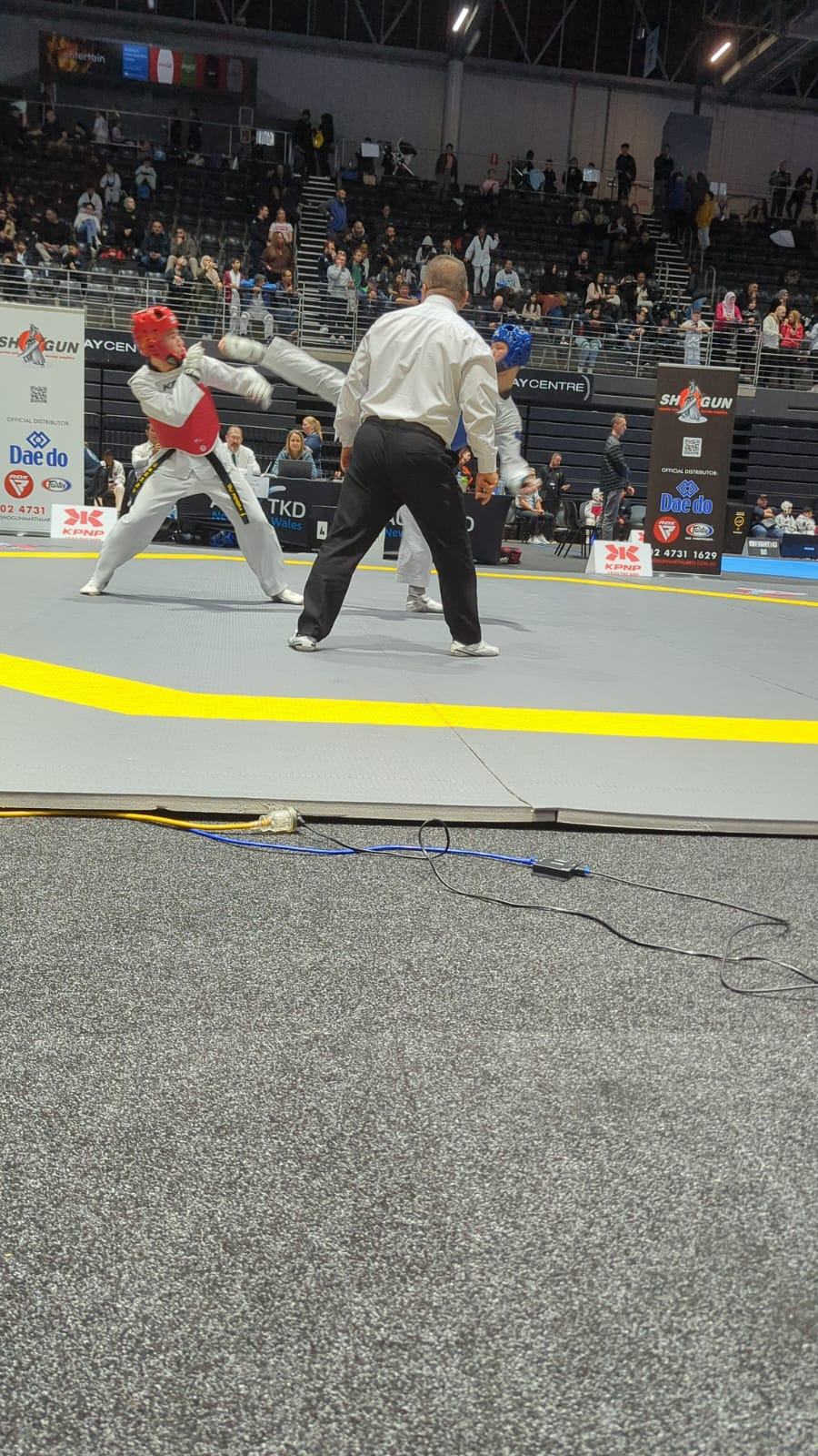 TDog Taekwondo competition G72